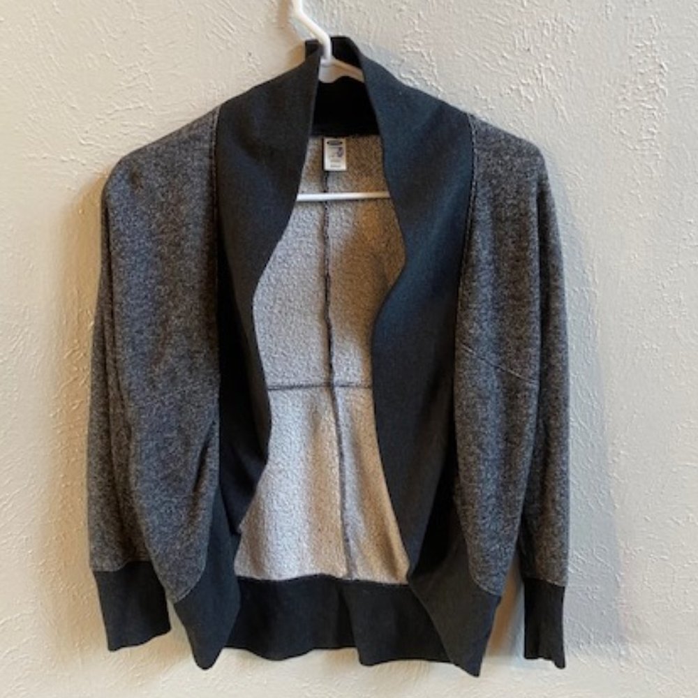 Loose Black Cardigan